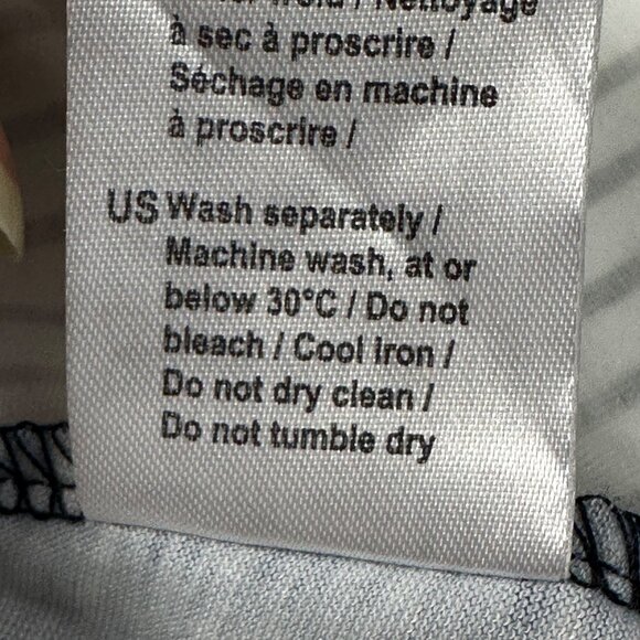 Bai Sheng GT Women's Long Sleeve Blue Nautical Geometric Patchwork Tunic SZ XXL - Picture 5 of 10